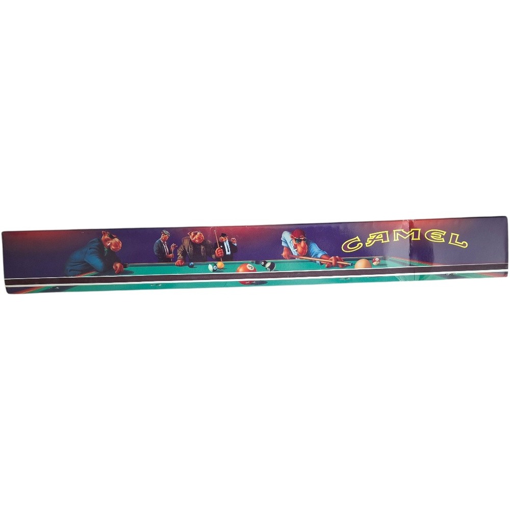 Vintage Joe Camel Oversized Matchbook Pool Billiards Hard Pack 1990s Tobacciana - Picture 2 of 3